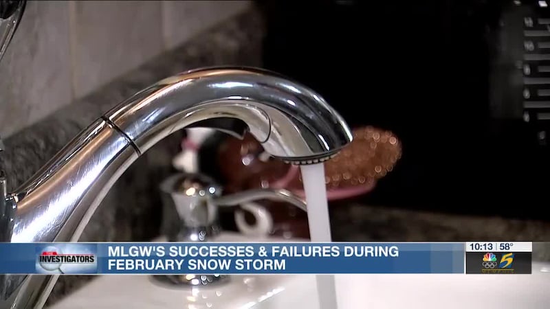 MLGW's successes & failures during February snowstorm