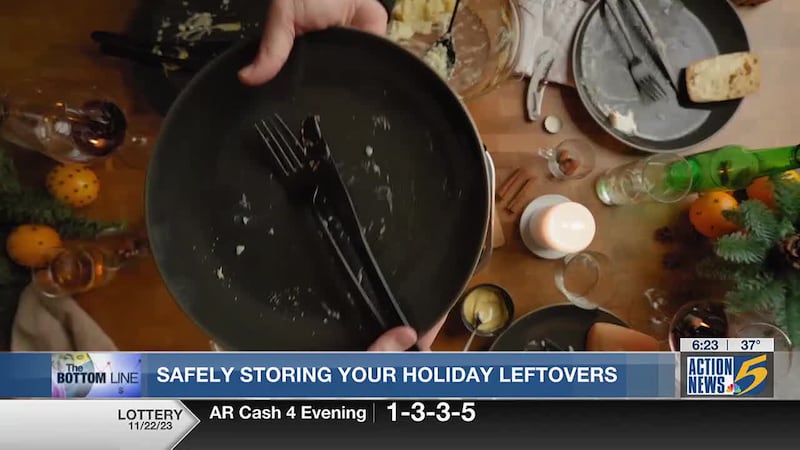 Bottom Line: Safely store your holiday leftovers