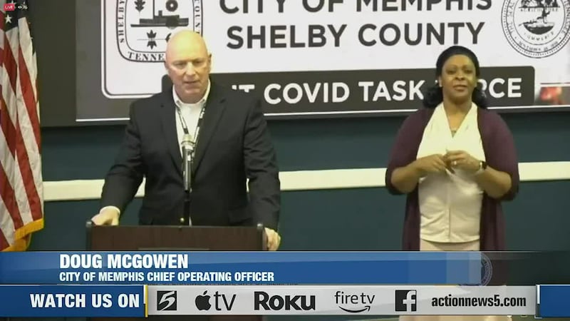 Memphis-Shelby County COVID-19 Joint Task Force gives update
