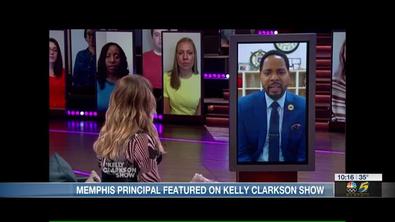 Memphis principal featured on Kelly Clarkson show