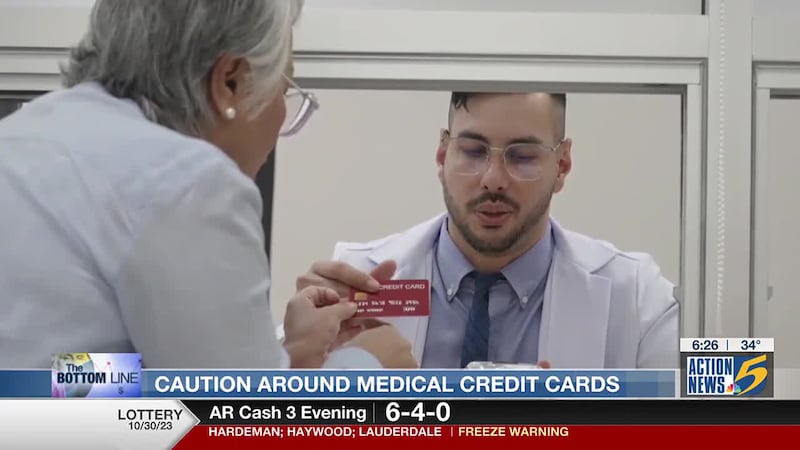 Bottom Line: Caution around medical credit cards