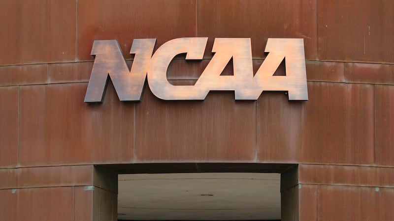 The nation office of the NCAA is shown in Indianapolis, Thursday, March 12, 2020. (AP...