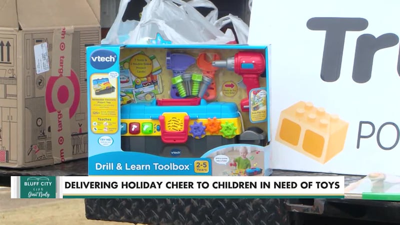 Delivering Holiday Cheer To Children In Need Of Toys