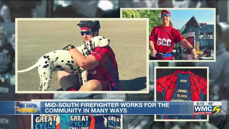 Mid-South Hero: Firefighter works for the community in many ways
