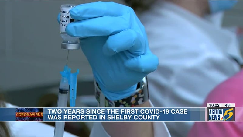 Two years since the first COVID-19 cases was reported in Shelby County