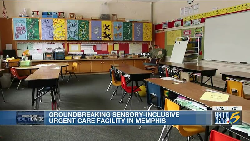 Groundbreaking sensory-inclusive urgent care facility in Memphis