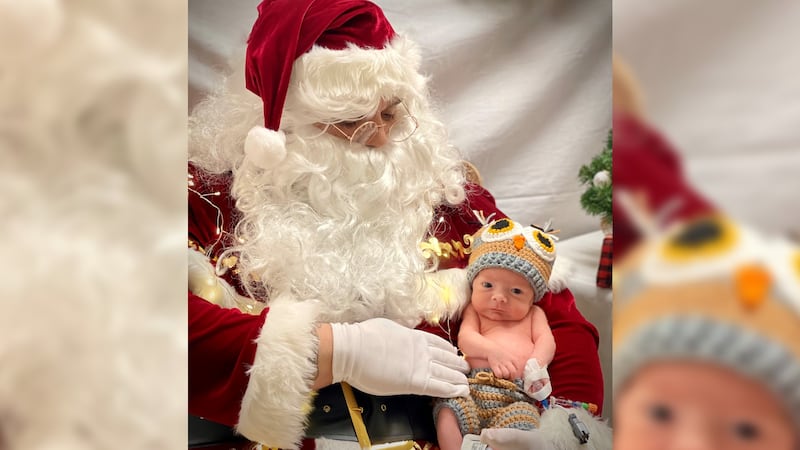 Christmas came early for the NICU babies at Regional One Health who got a visit from Santa Claus.