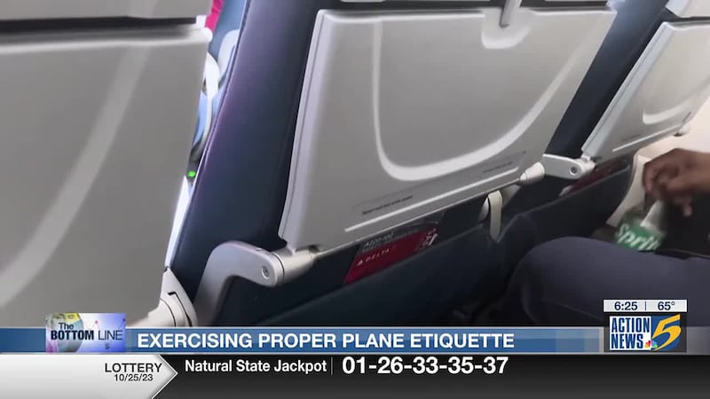 Bottom line: Exercising proper plane etiquette