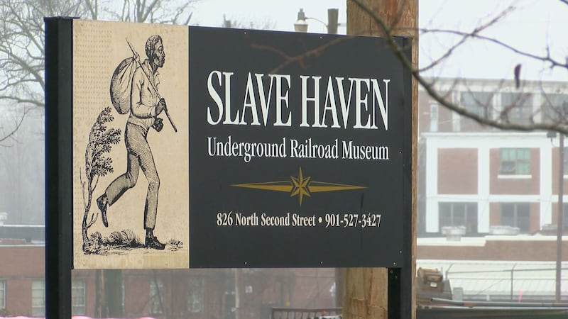 Slave Haven Underground Railroad Museum is at 826 N. Second St. in Memphis.