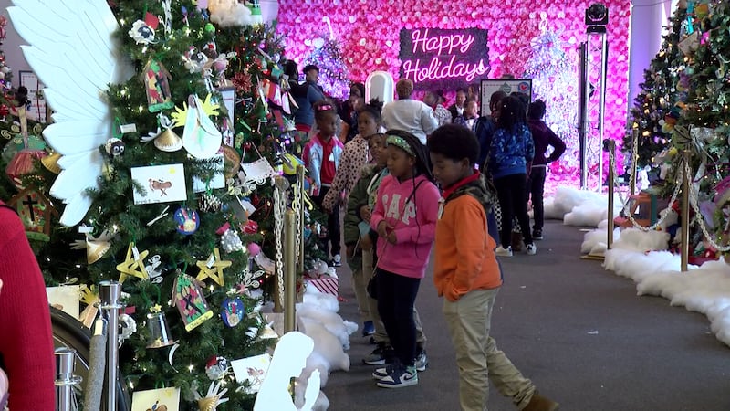 The Enchanted Forest Festival of Trees at the Memphis Museum of Science and History