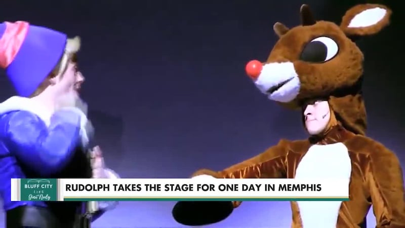 Rudolph Takes The Stage For One Day In Memphis