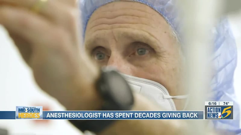 Mid-South Hero: Anesthesiologist has spent decades giving back