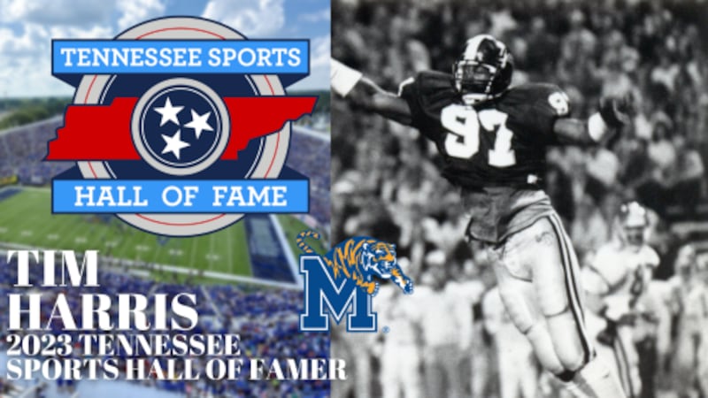 Tim Harris will be inducted into the Tennessee Sports Hall of Fame