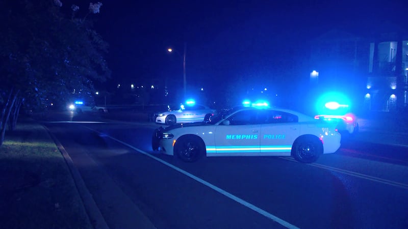 Memphis police crime scene